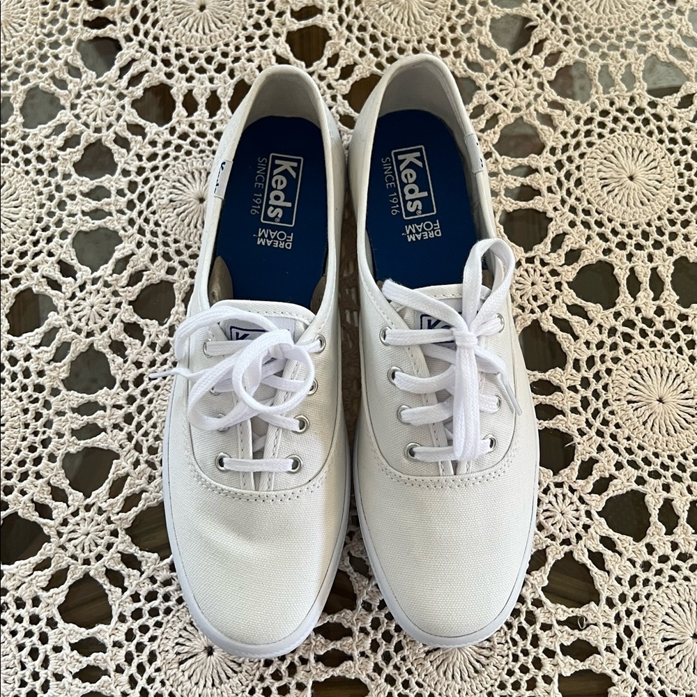 White Champion Canvas Keds